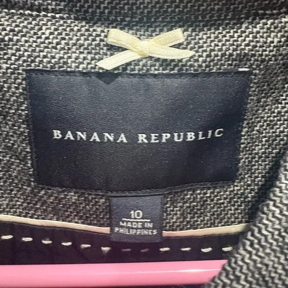 Banana Republic Gray Wool Jacket - Picture 4 of 8